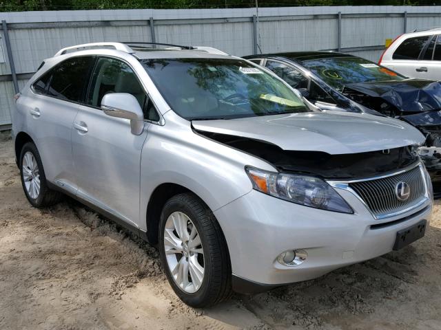 JTJBC1BA3A2411780 - 2010 LEXUS RX 450 SILVER photo 1