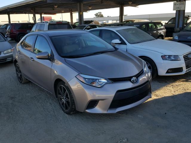 2T1BPRHE3EC108585 - 2014 TOYOTA COROLLA EC 棕色 照片 1