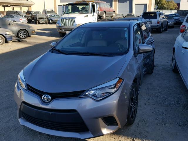 2T1BPRHE3EC108585 - 2014 TOYOTA COROLLA EC 棕色 照片 2