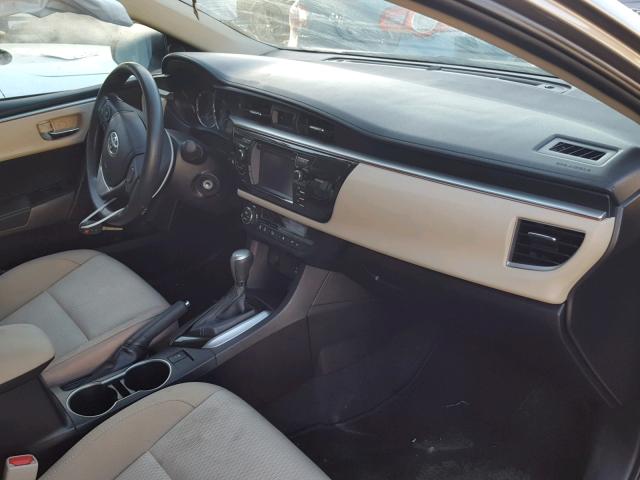 2T1BPRHE3EC108585 - 2014 TOYOTA COROLLA EC 棕色 照片 5
