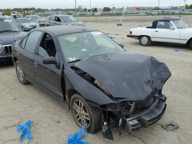 1G1JH52F427281041 - 2002 CHEVROLET CAVALIER BLACK photo 1