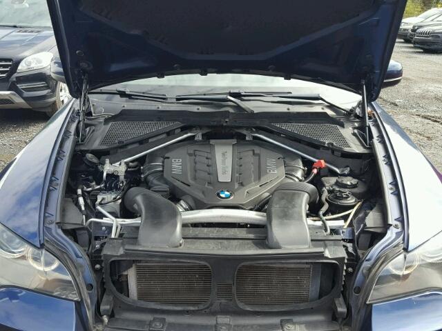 5UXFG8C57CL590629 - 2012 BMW X6 XDRIVE5 ლურჯი ფოტო 7