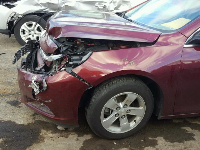 1G11C5SA8GF146516 - 2016 CHEVROLET MALIBU LIM 勃艮第红 照片 9