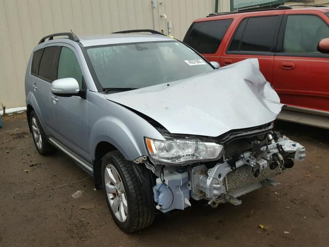 JA4JT4AX4AZ010343 - 2010 MITSUBISHI OUTLANDER SILVER photo 1