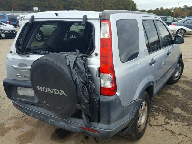 SHSRD68525U302678 - 2005 HONDA CR-V SILVER photo 4