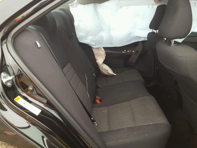 4T4BF1FK1FR485077 - 2015 TOYOTA CAMRY LE შავი ფოტო 6