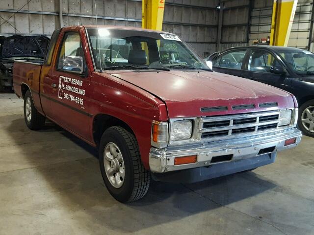1N6SD16S1MC350749 - 1991 NISSAN TRUCK KING RED photo 1