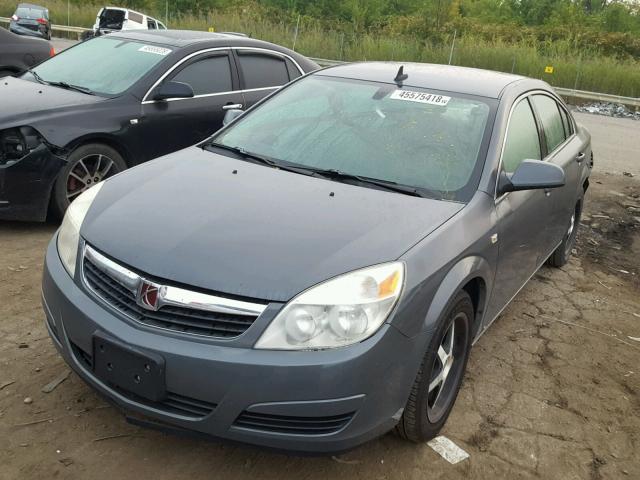 1G8ZS57B79F139410 - 2009 SATURN AURA XE GRAY photo 2