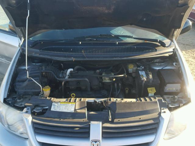 2D4GP44L56R810747 - 2006 DODGE GRAND CARA SILVER photo 7