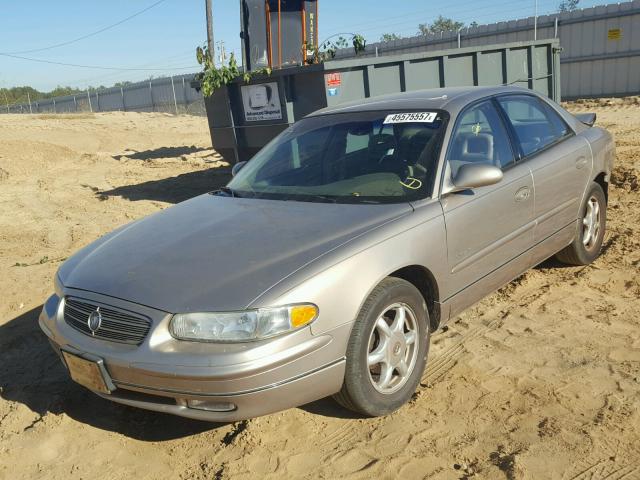 2G4WB55K711104899 - 2001 BUICK REGAL LS BEIGE photo 2