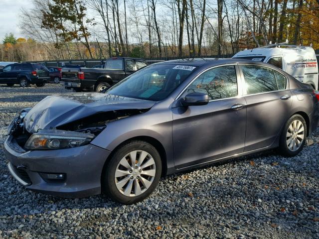 1HGCR2E76EA112115 - 2014 HONDA ACCORD EX GRAY photo 2