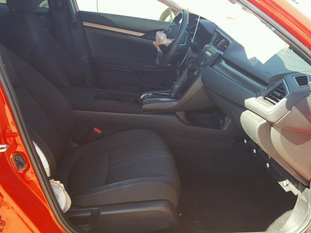 SHHFK7H46JU406984 - 2018 HONDA CIVIC SPOR RED photo 5