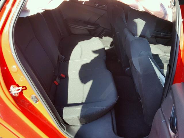 SHHFK7H46JU406984 - 2018 HONDA CIVIC SPOR RED photo 6