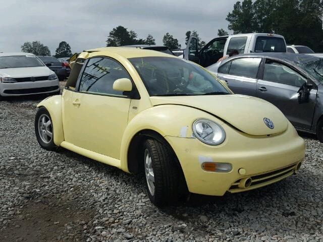 3VWCA21C1XM418330 - 1999 VOLKSWAGEN NEW BEETLE 黄色 照片 1
