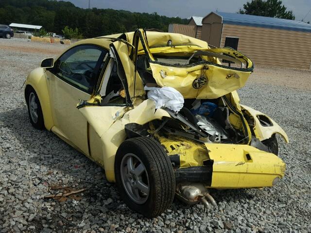 3VWCA21C1XM418330 - 1999 VOLKSWAGEN NEW BEETLE 黄色 照片 3