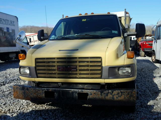 1GDJ5C1G09F412945 - 2009 GMC C5500 C5C0 YELLOW photo 9