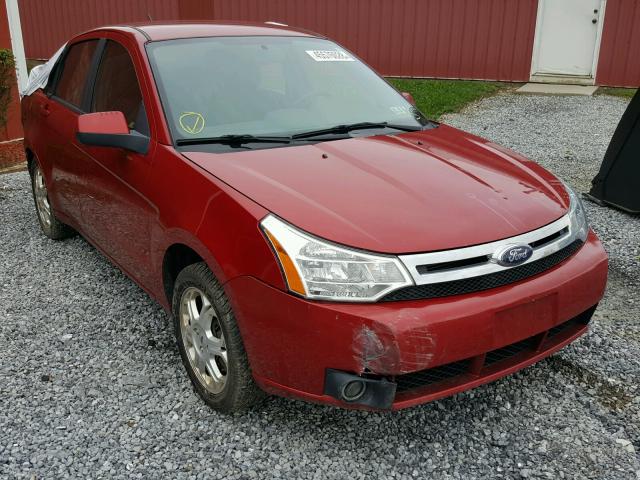 1FAHP36NX9W256696 - 2009 FORD FOCUS SES RED photo 1