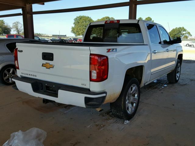 3GCUKSEC3GG385098 - 2016 CHEVROLET SILVERADO WHITE photo 4