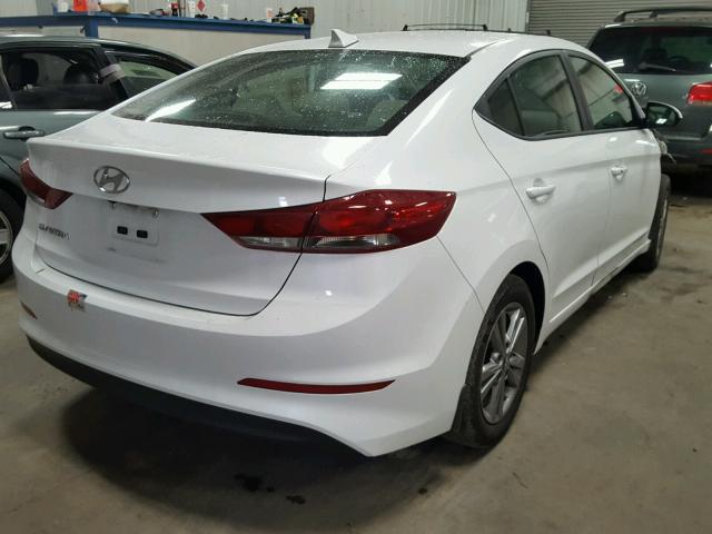 5NPD84LF9HH048211 - 2017 HYUNDAI ELANTRA SE WHITE photo 4