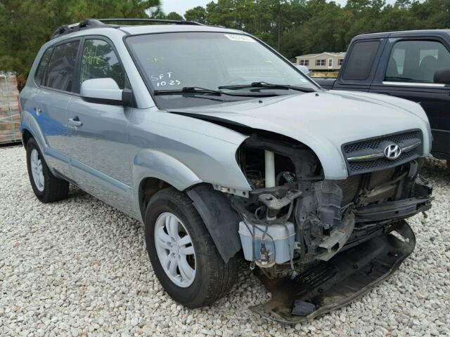 KM8JN12D66U352444 - 2006 HYUNDAI TUCSON GLS TEAL photo 1