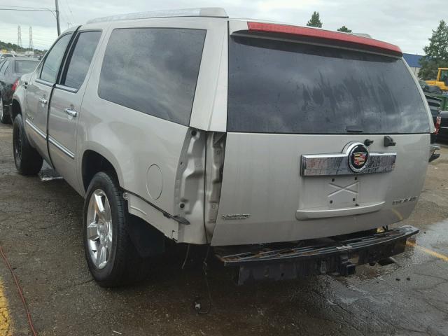 1GYFK668X8R245605 - 2008 CADILLAC ESCALADE E SILVER photo 3