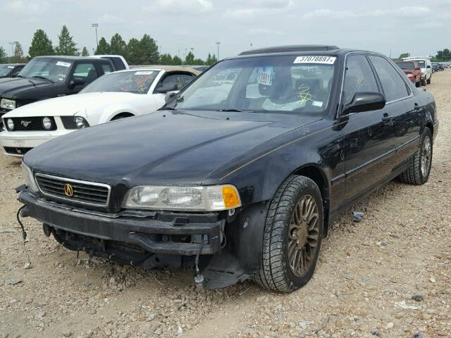 JH4KA7676SC007442 - 1995 ACURA LEGEND LS BLACK photo 2