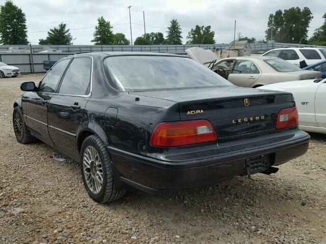 JH4KA7676SC007442 - 1995 ACURA LEGEND LS BLACK photo 3