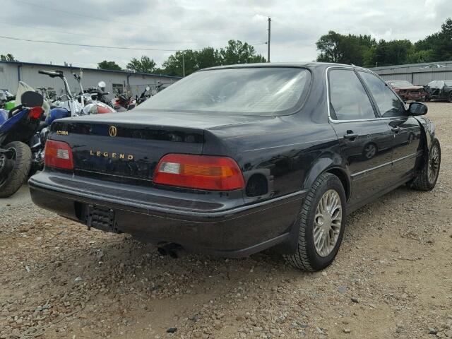 JH4KA7676SC007442 - 1995 ACURA LEGEND LS BLACK photo 4