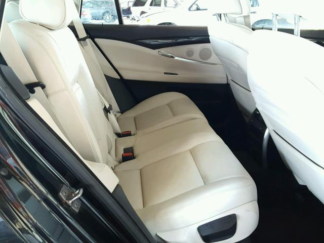 WBASN4C5XAC208537 - 2010 BMW 550 GT BLACK photo 6