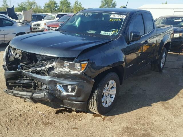 1GCHTCEN0J1156888 - 2018 CHEVROLET COLORADO L BLACK photo 2