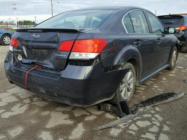 4S3BMCC63B3237078 - 2011 SUBARU LEGACY 2.5 GOLD photo 4