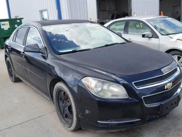 1G1ZC5EB9A4134837 - 2010 CHEVROLET MALIBU 1LT შავი ფოტო 1