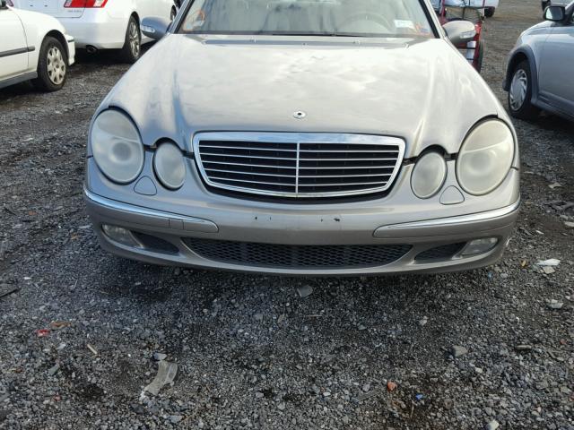 WDBUF65J83A157258 - 2003 MERCEDES-BENZ E 320 GRAY photo 7