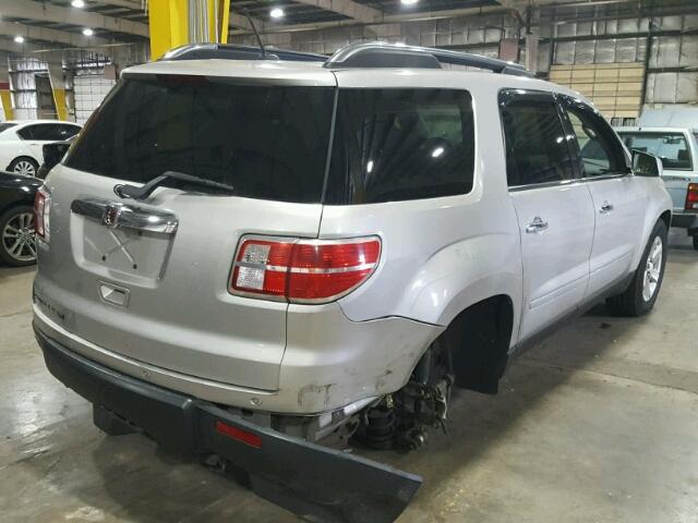 5GZER23717J108677 - 2007 SATURN OUTLOOK XR ვერცხლისფერი ფოტო 4