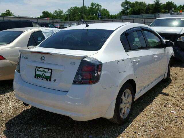 3N1AB6AP3BL645196 - 2011 NISSAN SENTRA 2.0 WHITE photo 4