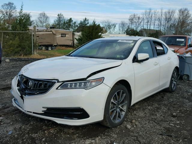 19UUB2F50FA012728 - 2015 ACURA TLX TECH WHITE photo 2