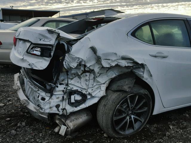 19UUB2F50FA012728 - 2015 ACURA TLX TECH 白色 照片 9