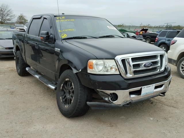 1FTPW14V68FC20762 - 2008 FORD F150 SUPER BLACK photo 1