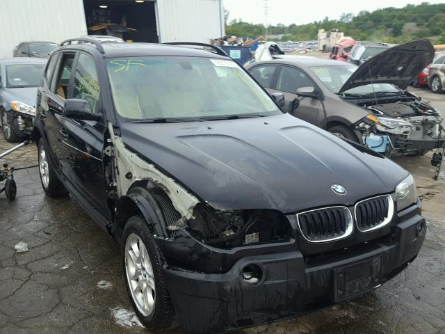 WBXPA73424WB23469 - 2004 BMW X3 2.5I BLACK photo 1