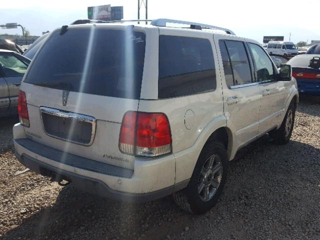 5LMEU88H74ZJ53889 - 2004 LINCOLN AVIATOR WHITE photo 4