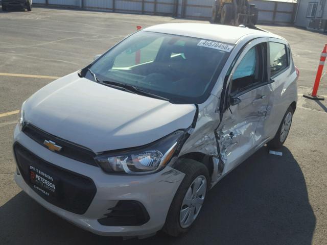 KL8CB6SA6HC808341 - 2017 CHEVROLET SPARK LS CREAM photo 2