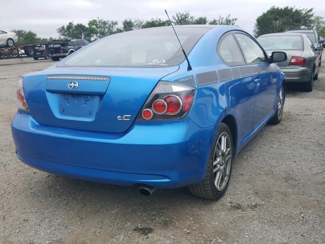 JTKDE3B76A0316141 - 2010 TOYOTA SCION TC 蓝色 照片 4