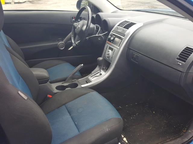 JTKDE3B76A0316141 - 2010 TOYOTA SCION TC 蓝色 照片 5
