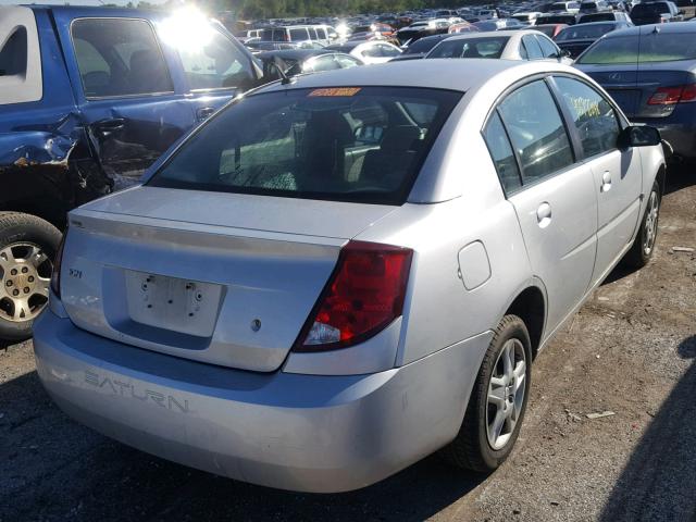 1G8AJ55F97Z100285 - 2007 SATURN ION LEVEL GRAY photo 4