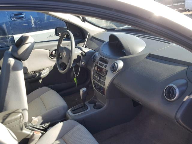 1G8AJ55F97Z100285 - 2007 SATURN ION LEVEL GRAY photo 5