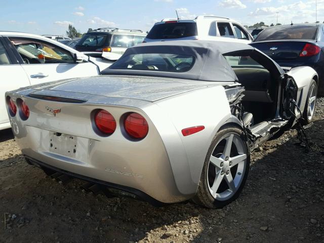 1G1YY36U465116099 - 2006 CHEVROLET CORVETTE SILVER photo 4