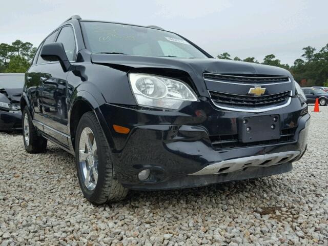 3GNAL3EK4DS627443 - 2013 CHEVROLET CAPTIVA LT BLACK photo 1