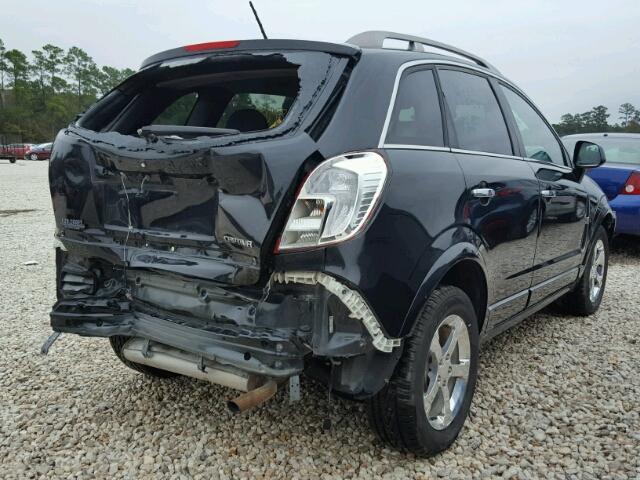 3GNAL3EK4DS627443 - 2013 CHEVROLET CAPTIVA LT BLACK photo 4