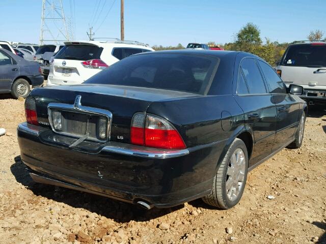 1LNHM86S34Y608404 - 2004 LINCOLN LS BLACK photo 4