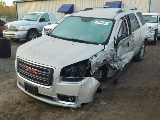 1GKKRRKD0FJ181904 - 2015 GMC ACADIA SLT GOLD photo 2